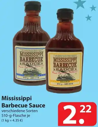 Famila Nord Ost Mississippi Barbecue Sauce 510g Angebot