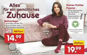 Netto Marken-Discount Damen Frottee Pyjama Angebot