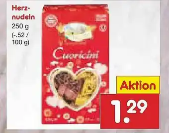 Netto Marken-Discount Herz-nudeln Angebot