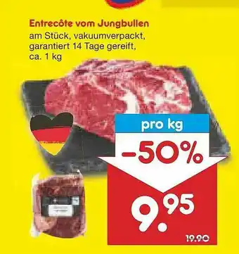 Netto Marken-Discount Entrecôte Com Jungbullen Angebot