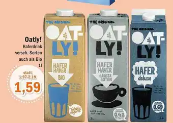 Aktiv Irma Oatly! Haferdrink Angebot