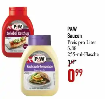 Galeria Markthalle P&W Saucen 255 ml Flasche Angebot