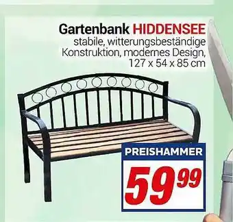 CENTERSHOP Gartenbank Hiddensee Angebot