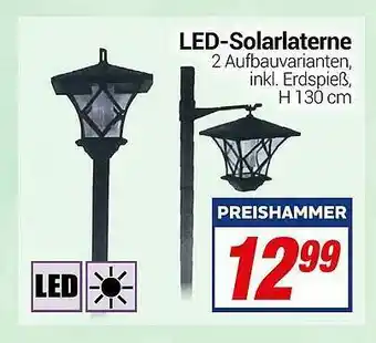 CENTERSHOP Led-solarlaterne Angebot