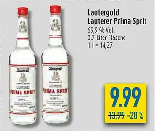 diska Lautergold Lauterer Prima Sprit Angebot