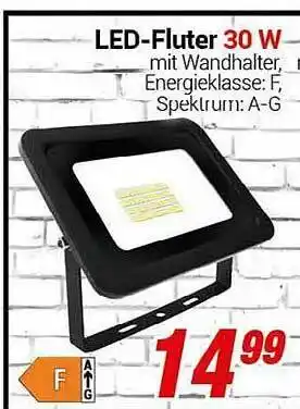 CENTERSHOP Led-fluter 30 W Angebot