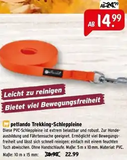 Raiffeisen Markt petlando Trekking-Schleppleine Angebot