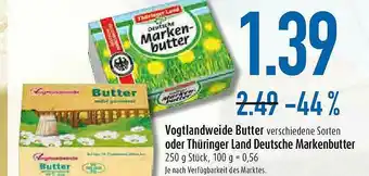 diska Vogtlandweide Butter Oder Thüringer Land Deutsche Markenbutter Angebot