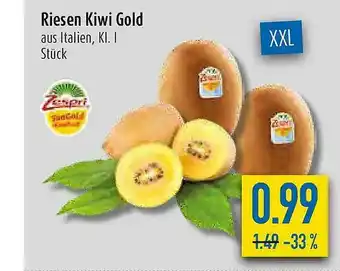 diska Zespri Riesen Kiwi Gold Angebot