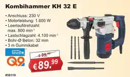 Stabilo Fachmarkt Kombihammer KH 32 E Gude Angebot