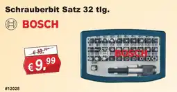 Stabilo Fachmarkt Schrauberbit Satz 32 tlg. BOSCH Angebot