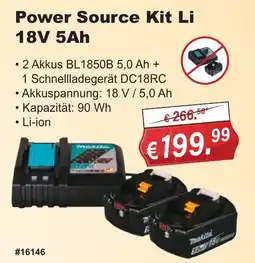 Stabilo Fachmarkt Power Source Kit Li 18V 5Ah Angebot
