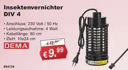 Stabilo Fachmarkt Insektenvernichter DIV 4 DEMA Angebot