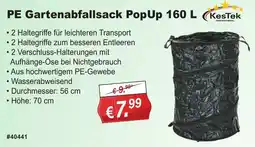 Stabilo Fachmarkt PE Gartenabfallsack PopUp 160 L KesTek Angebot
