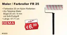 Stabilo Fachmarkt Maler / Farbroller FR 25 Angebot