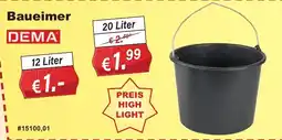 Stabilo Fachmarkt Baueimer DEMA Angebot
