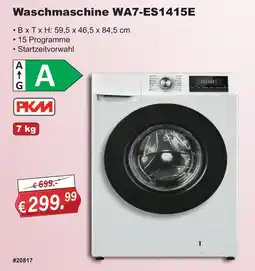 Stabilo Fachmarkt Waschmaschine WA7-ES1415E Angebot