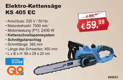 Stabilo Fachmarkt Elektro-Kettensäge KS 405 EC Gude Angebot
