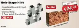 Stabilo Fachmarkt DEMA Holz-Stapelhilfe Angebot