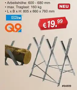 Stabilo Fachmarkt Güde Q9 Holzständer Angebot