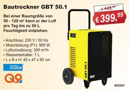 Stabilo Fachmarkt Bautrockner GBT 50.1 GÜDE Angebot