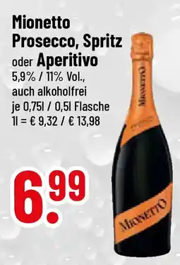 trinkgut Mionetto Prosecco, Spritz oder Aperitivo Angebot