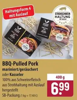 Famila Nord Ost BBQ-Pulled Pork mariniert/geräuchert oder Kasseler Angebot