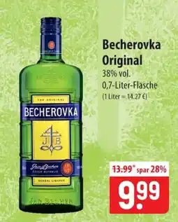 Famila Nord Ost Becherovka Original Angebot