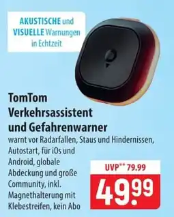 Famila Nord Ost TomTom Verkehrsassistent und Gefahrenwarner Angebot