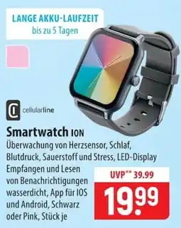 Famila Nord Ost Smartwatch ION cellularline Angebot