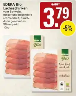 WEZ EDEKA Bio Lachsschinken Angebot