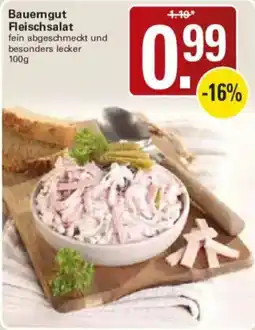 WEZ Bauerngut Fleischsalat Angebot
