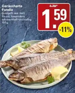 WEZ Geräucherte Forelle Angebot