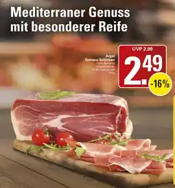 WEZ Argal Serrano Schinken Angebot