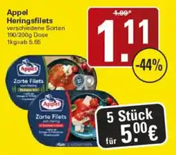 WEZ Appel Heringsfilets Angebot