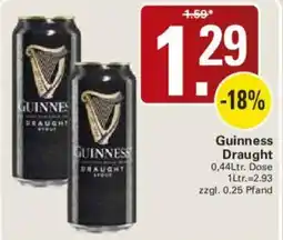 WEZ Guinness Draught Angebot