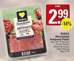 WEZ EDEKA Herzstücke Antipasti Angebot