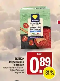 WEZ EDEKA Herzstücke Tomaten Angebot