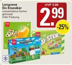 WEZ Langnese Eis Klassiker Angebot