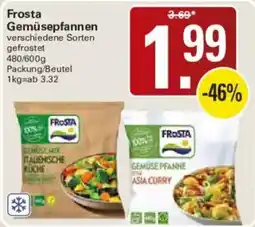 WEZ Frosta Gemüsepfannen Angebot