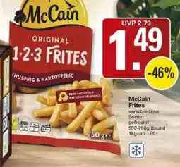 WEZ McCain Frites Angebot