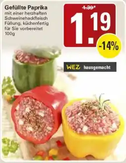 WEZ WEZ hausgemacht Gefüllte Paprika Angebot