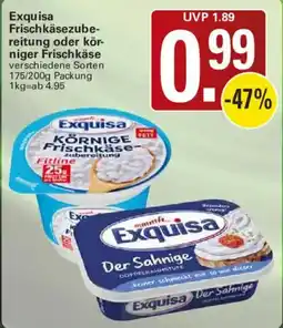 WEZ Exquisa Frischkäsezubereitung Angebot