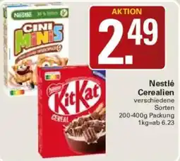 WEZ Nestlé Cerealien Angebot