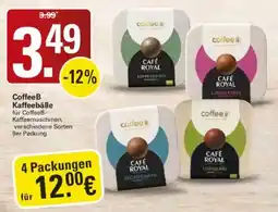 WEZ CoffeeB Kaffeebälle Angebot
