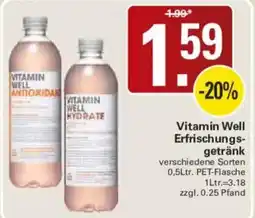 WEZ Vitamin Well Erfrischungsgetränk Angebot