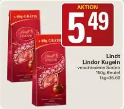 WEZ Lindt Lindor Kugeln Angebot