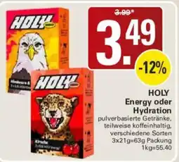 WEZ HOLY Energy oder Hydration Angebot