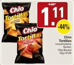 WEZ Chio Tortillas Angebot