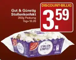 WEZ Gut & Günstig Stollenkonfekt Angebot